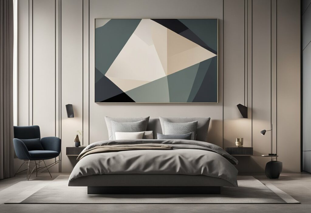 modern bedroom wall design