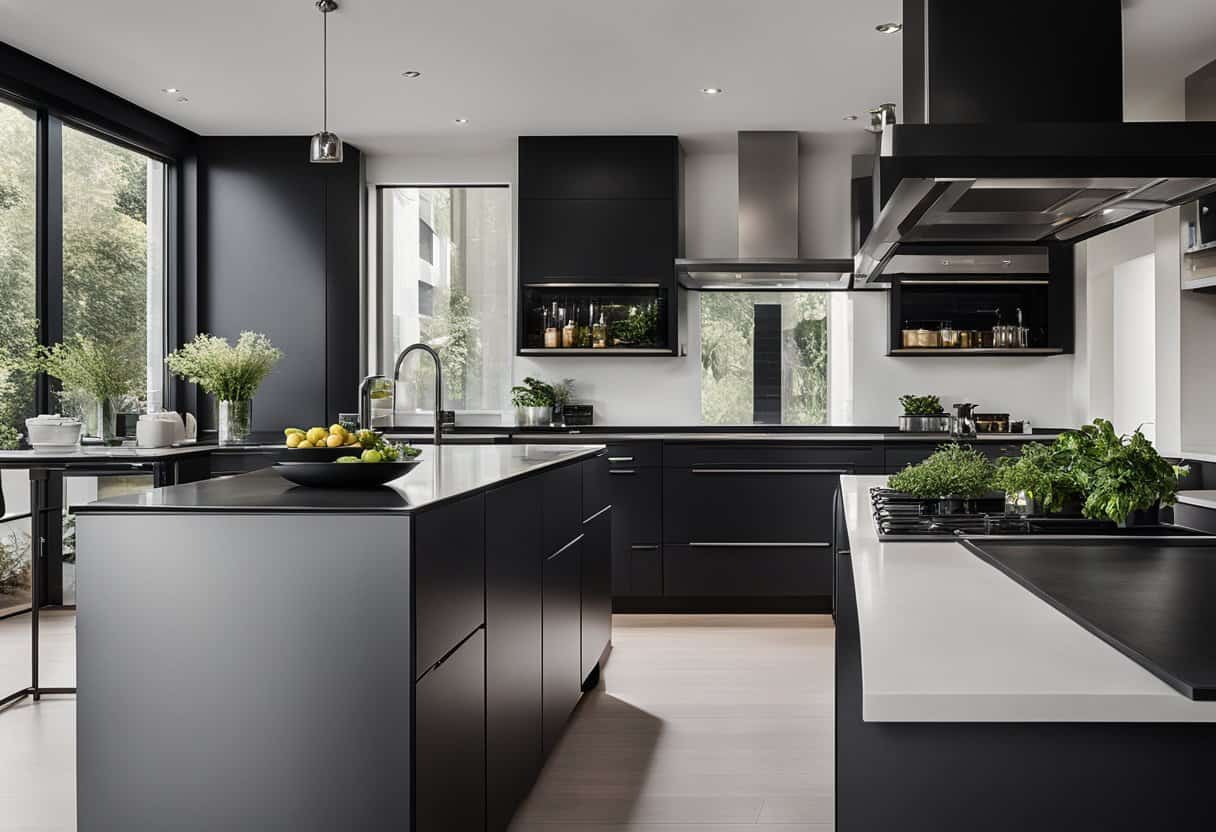 Modern Black Kitchen Design: Sleek & Stylish Ideas