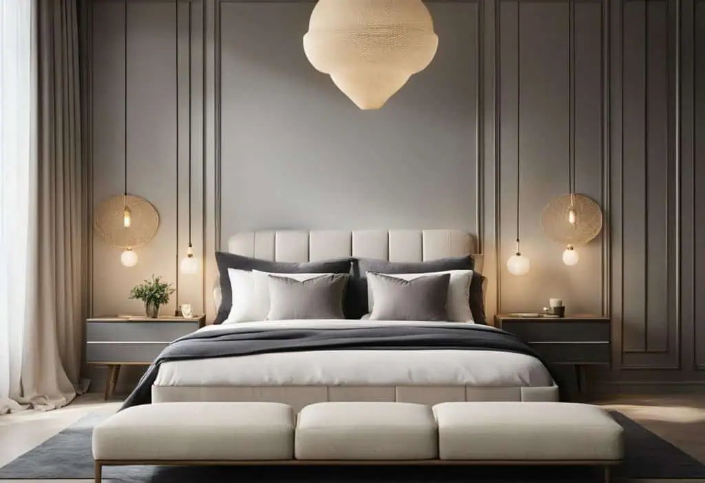 modern classic bedroom design