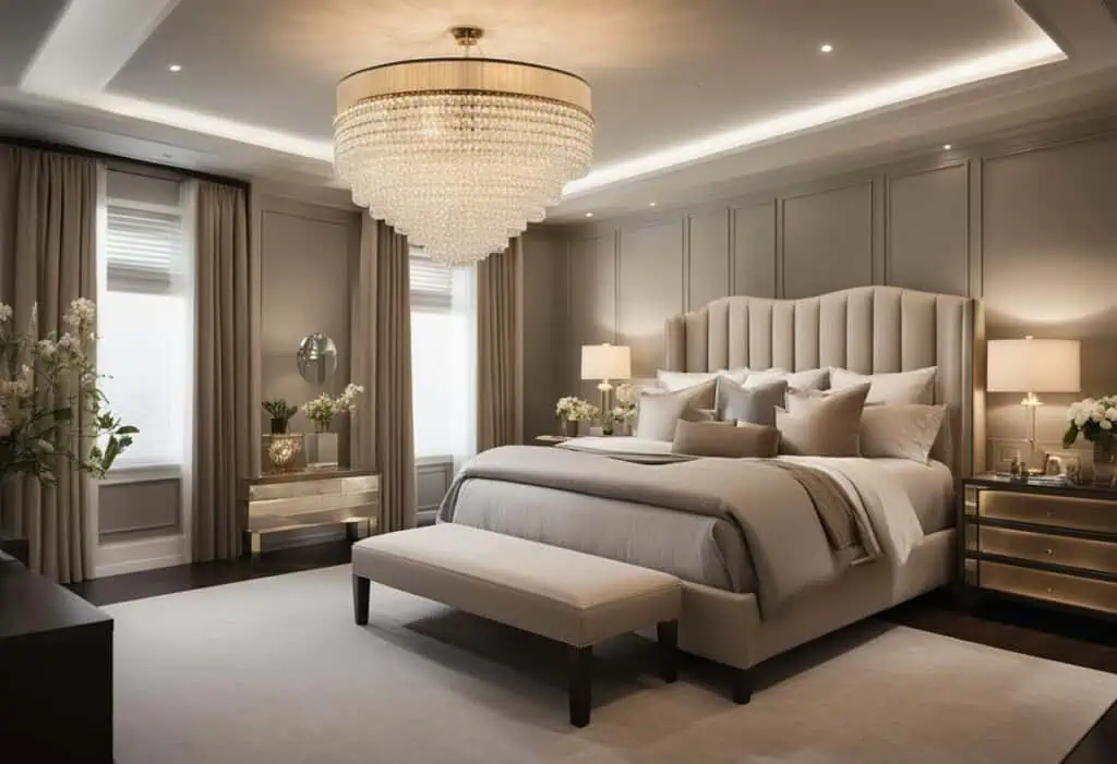 modern classic interior design bedroom