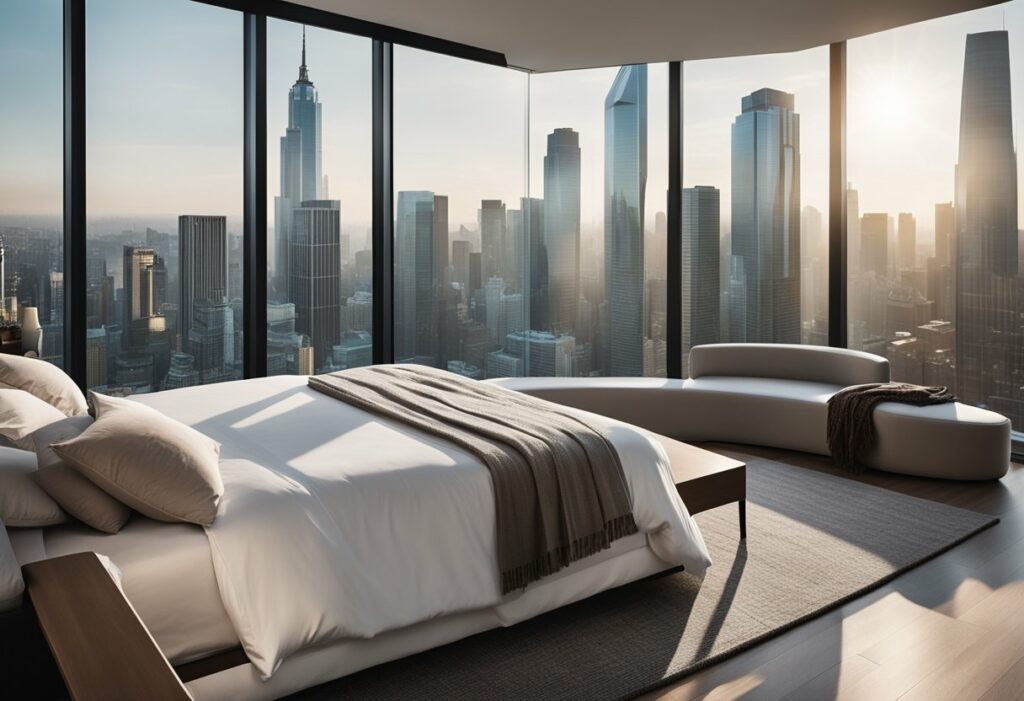 modern contemporary master bedroom design