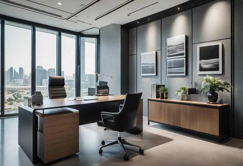modern executive office interior design