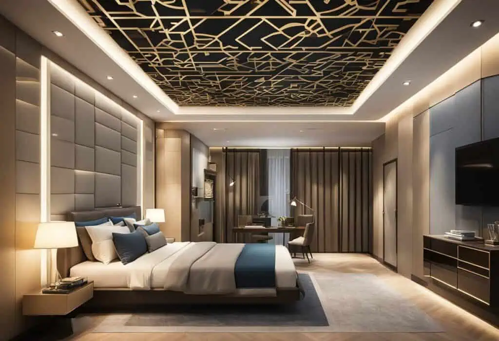 modern false ceiling design for bedroom