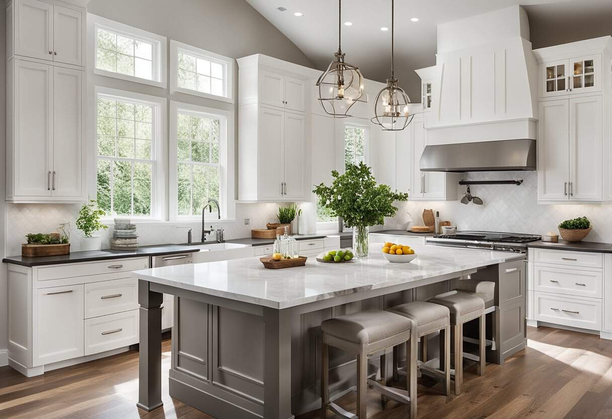 Modern Farmhouse Kitchen Design: Rustic Meets Contemporary