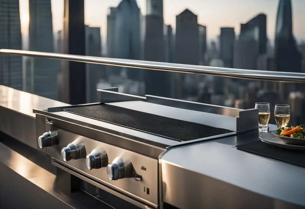 modern grill design for balcony