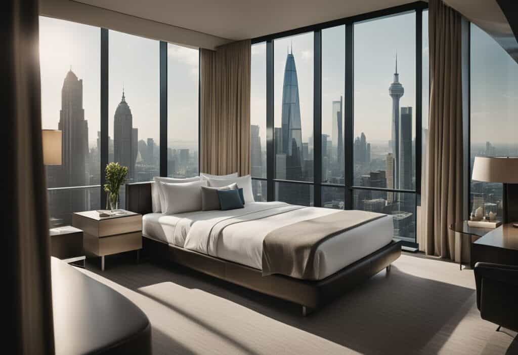modern hotel bedroom design