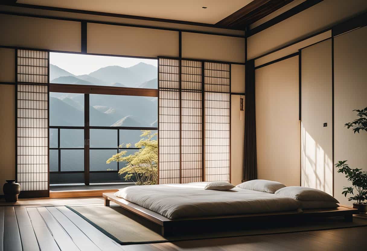 Modern Japanese Bedroom Design: Minimalism Meets Elegance