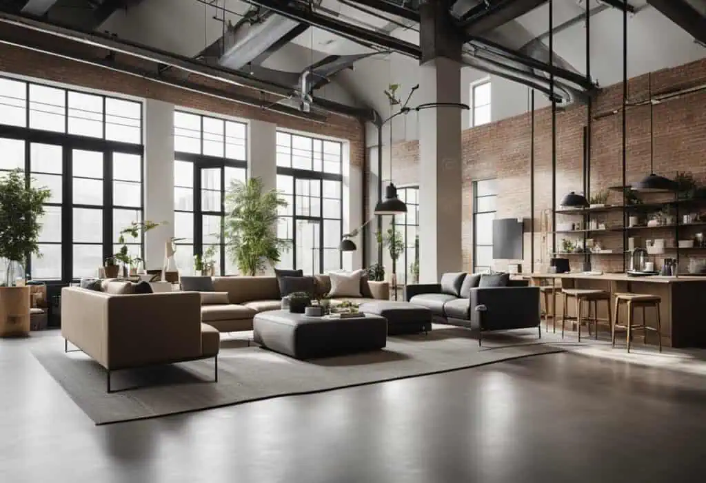 modern loft interior design