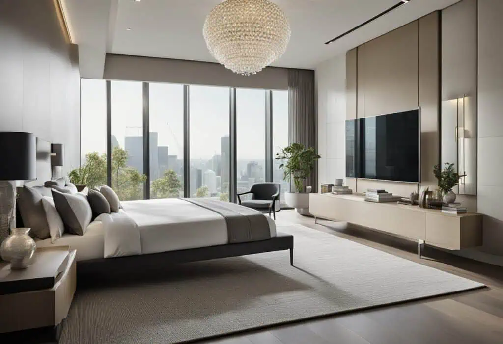 modern master bedroom design