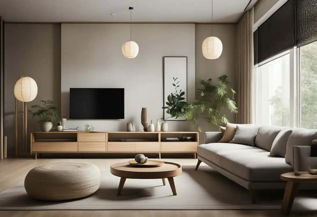modern oriental interior design