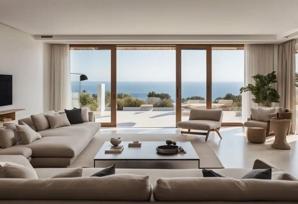 modern spanish mediterranean interior design