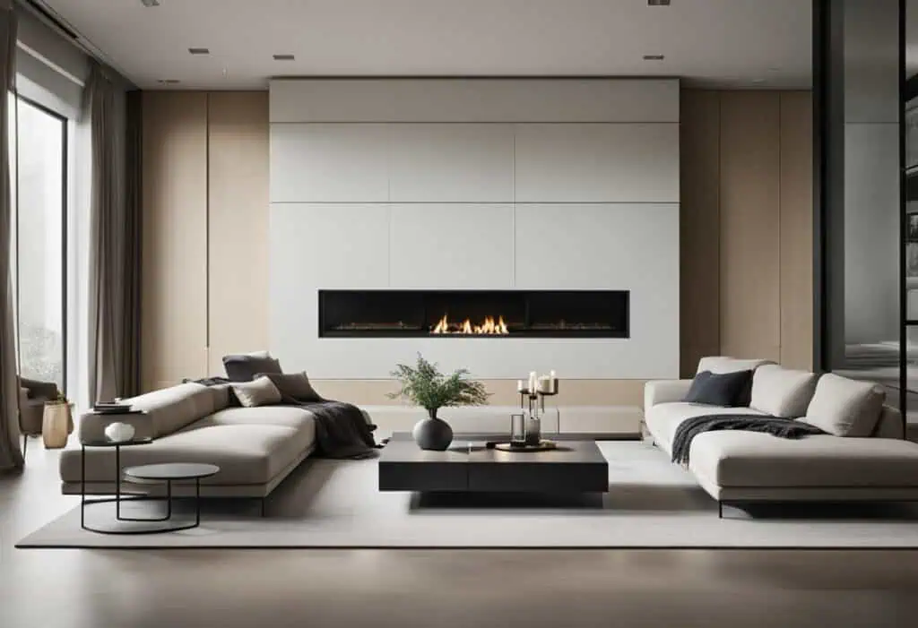 modern style living room design