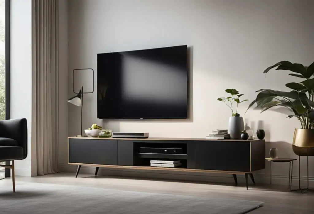 modern style living room tv unit design