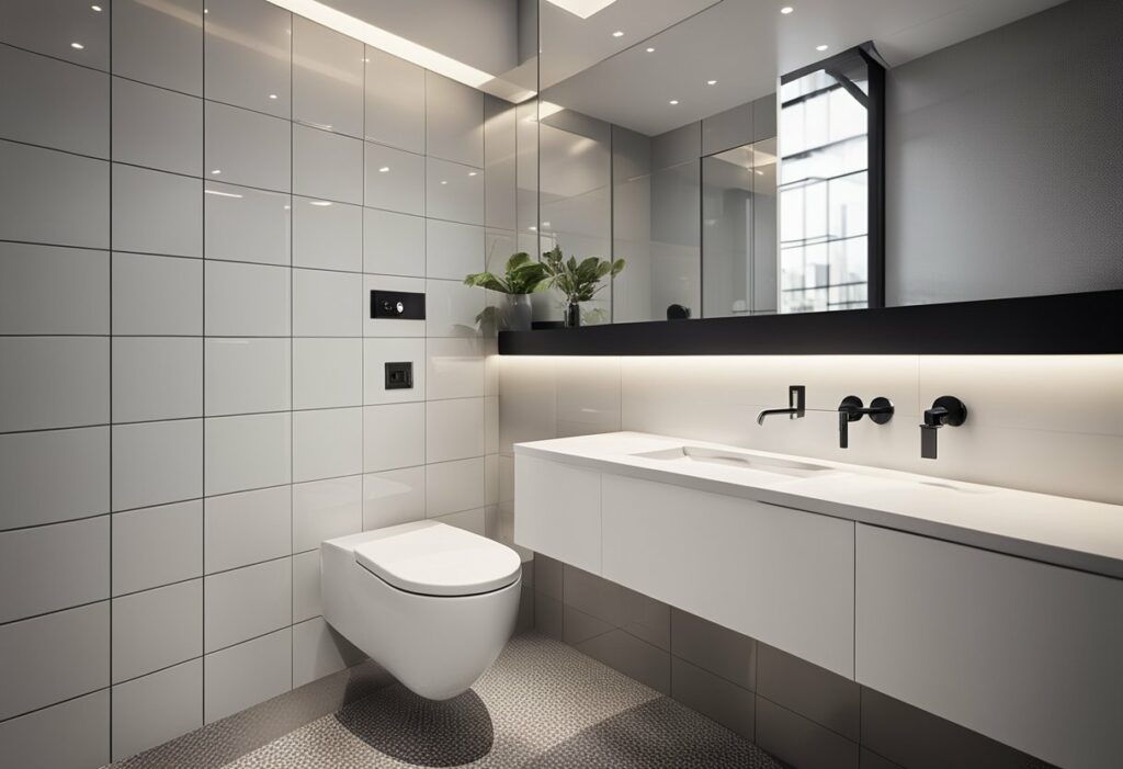 modern toilet room design
