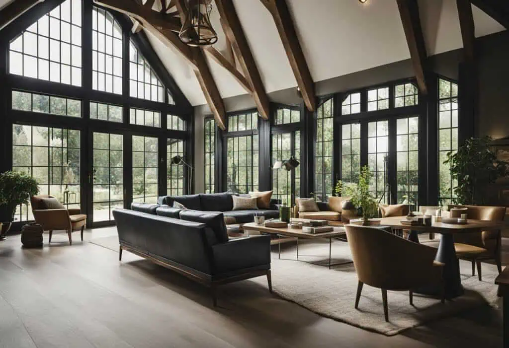modern tudor interior design