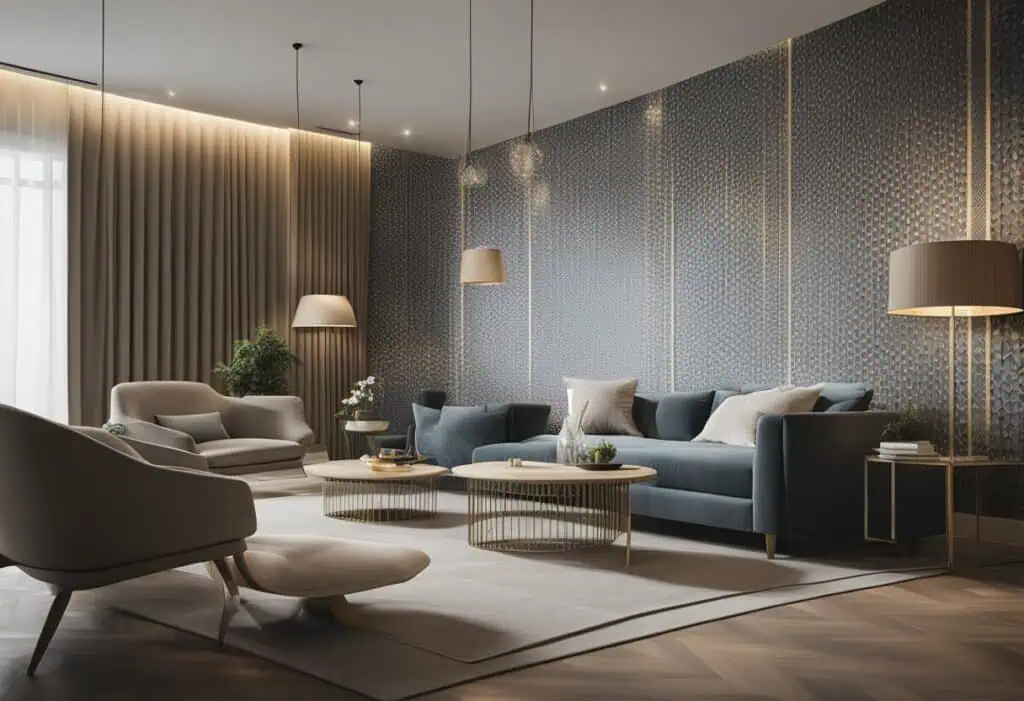 modern wallpaper designs for living room