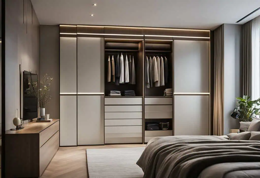 modern wardrobe designs for master bedroom