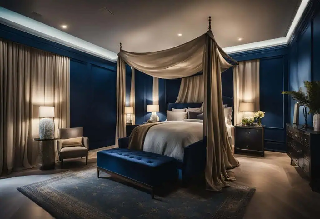 moody bedroom design