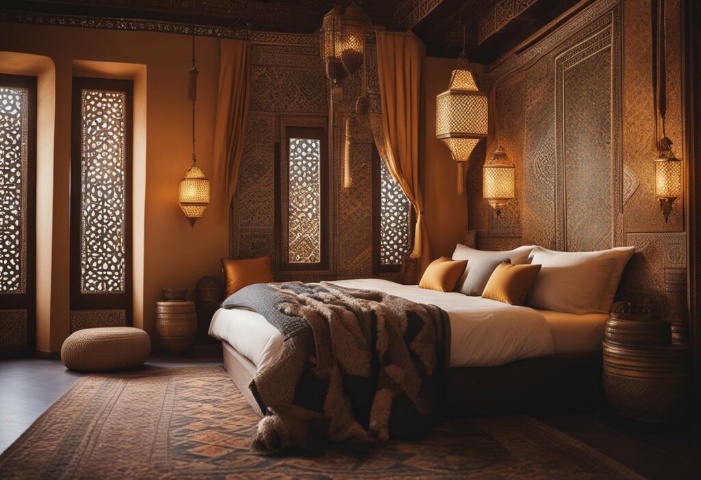 moroccan interior design bedroom