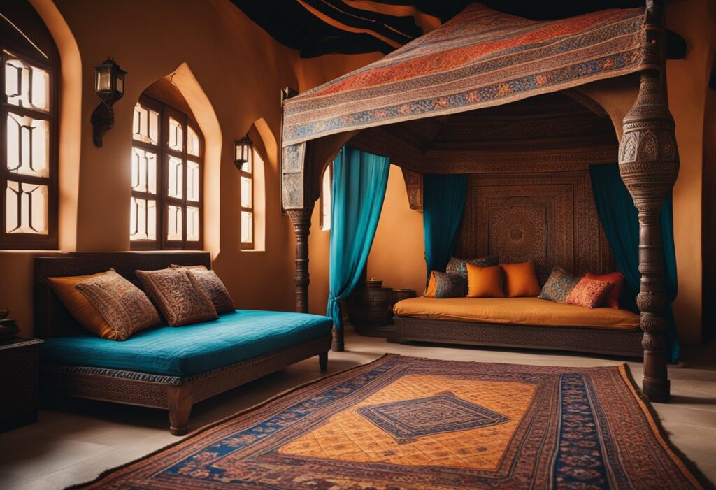 moroccan themed bedroom designs