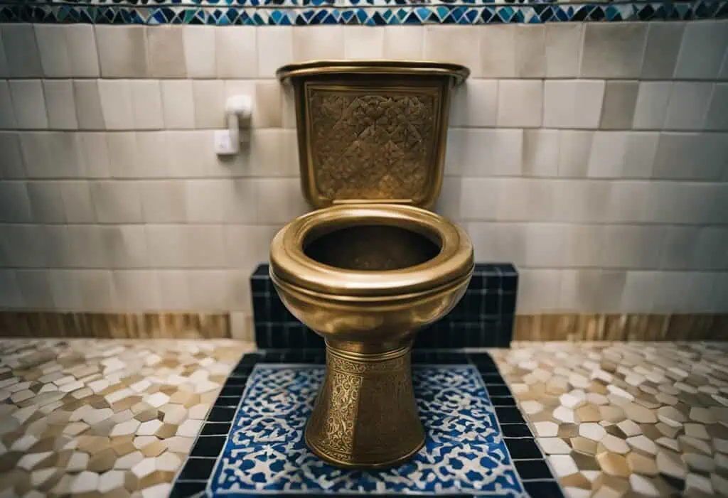 moroccan toilet design