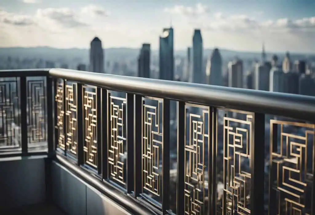ms railing design for balcony