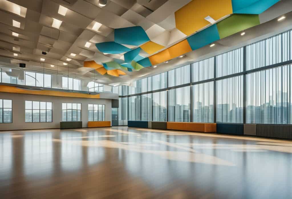 multi purpose hall interior design