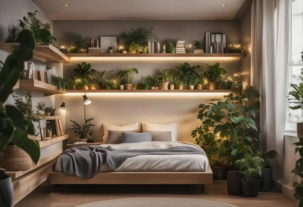 niche design for bedroom