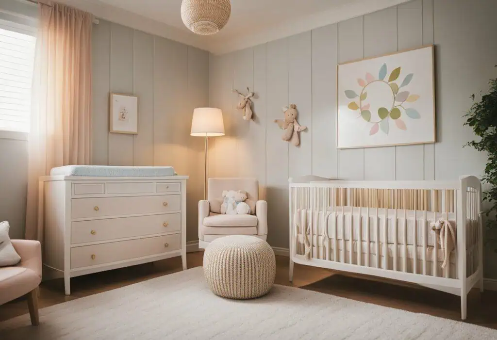 Elegant nursery furniture for a dreamy baby room in Singapore.