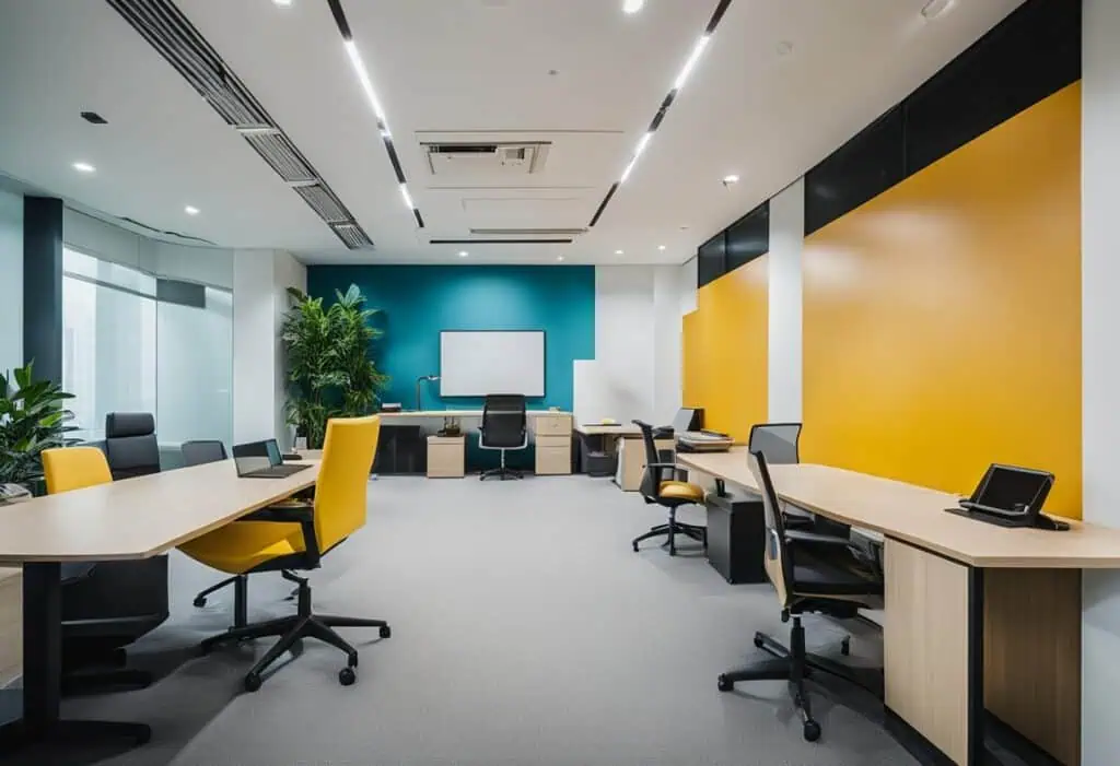 office interior design singapore