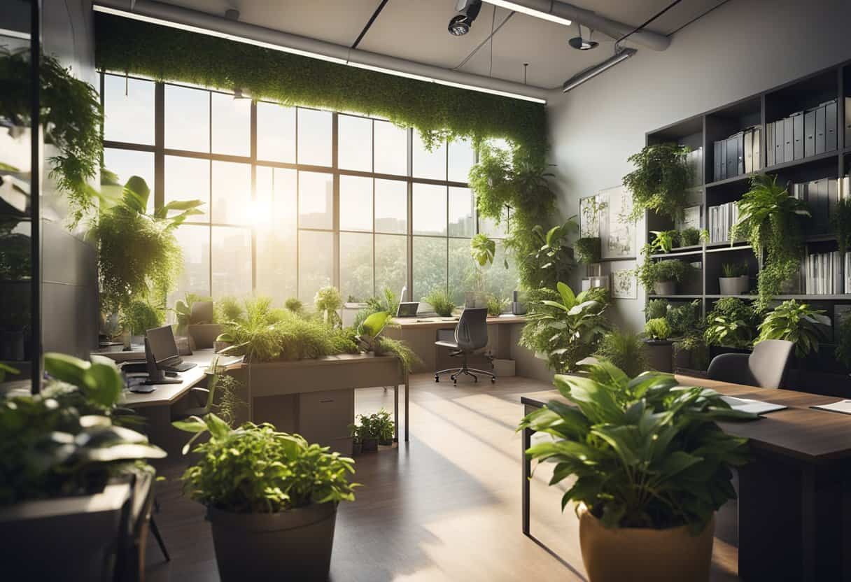 Office Interior Design with Plants: Natural and Inspiring Ideas