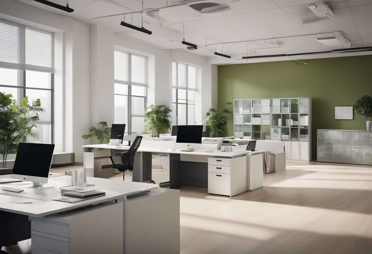 Elegant Office Interior Renovation Ideas"