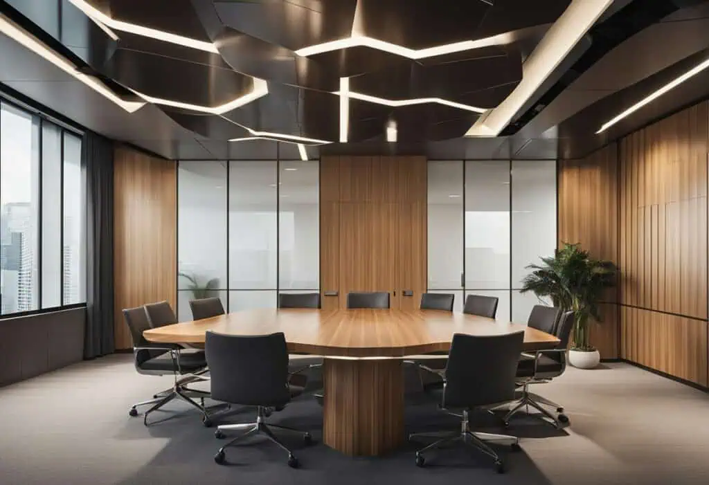 Stylish office wall paneling ideas to enhance workspace aesthetics and functionality.