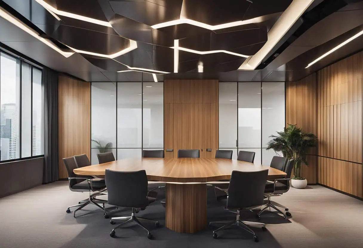Stylish office wall paneling ideas to enhance workspace aesthetics and functionality.