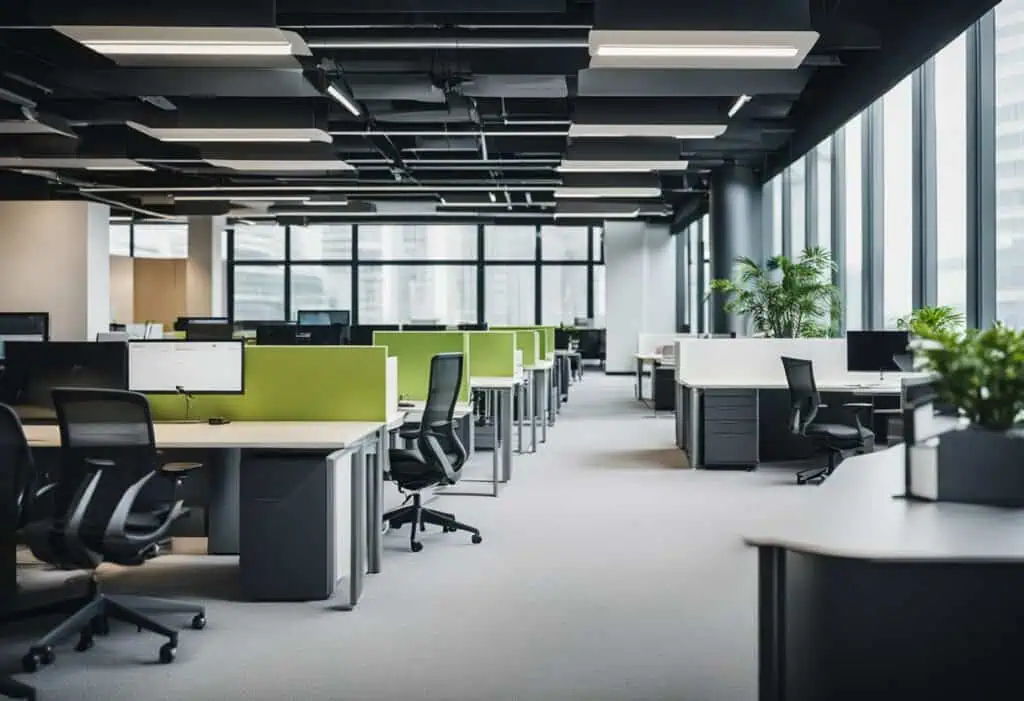 Office seating furniture for a professional workspace in Singapore.