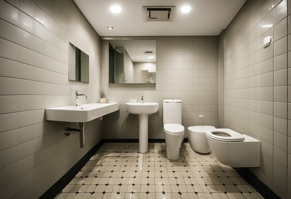 old hdb toilet design