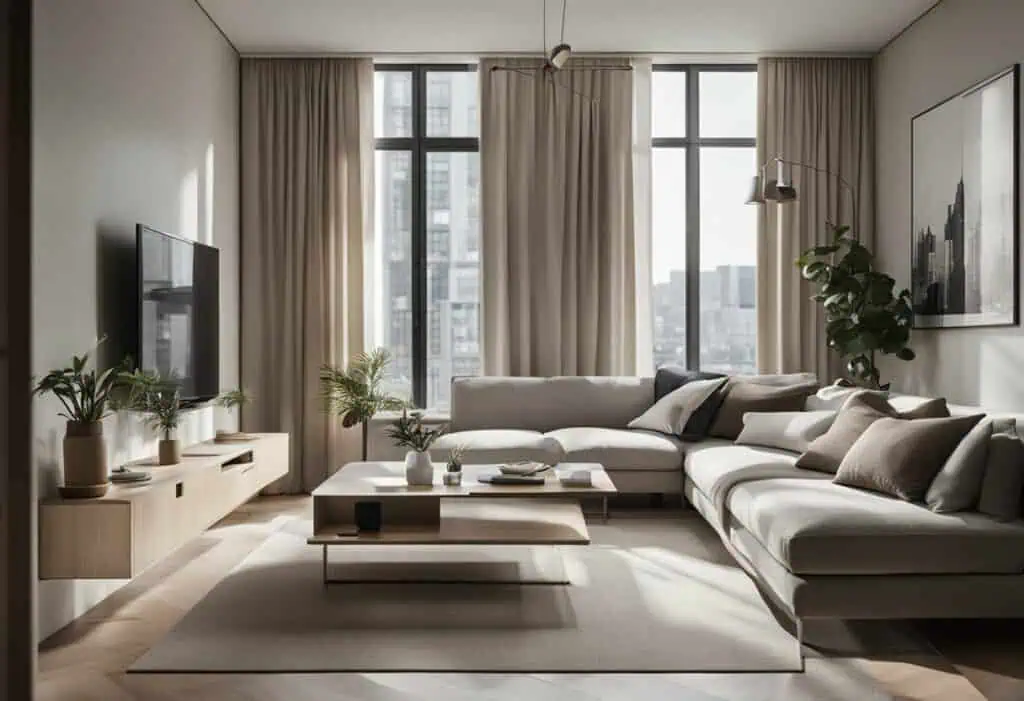 one bedroom condo interior design