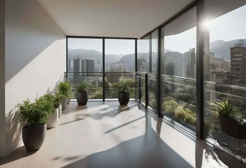 open balcony design