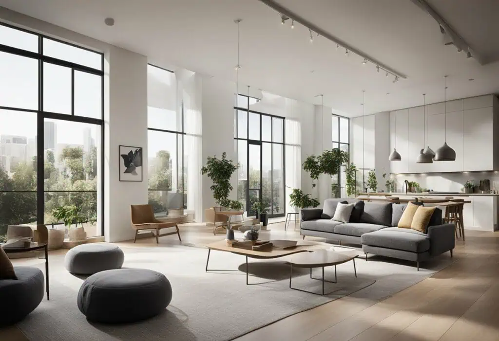 open concept interior design