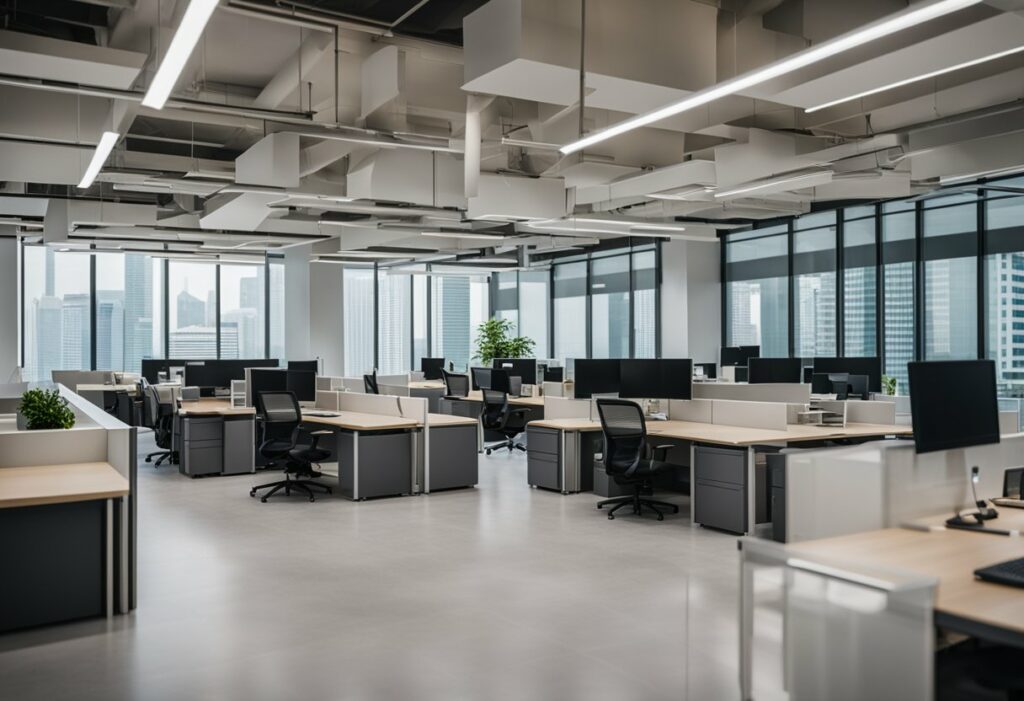 open concept office furniture singapore