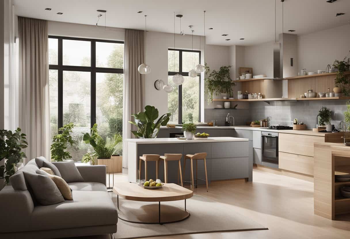 Elegant Open Kitchen Living Room Concepts