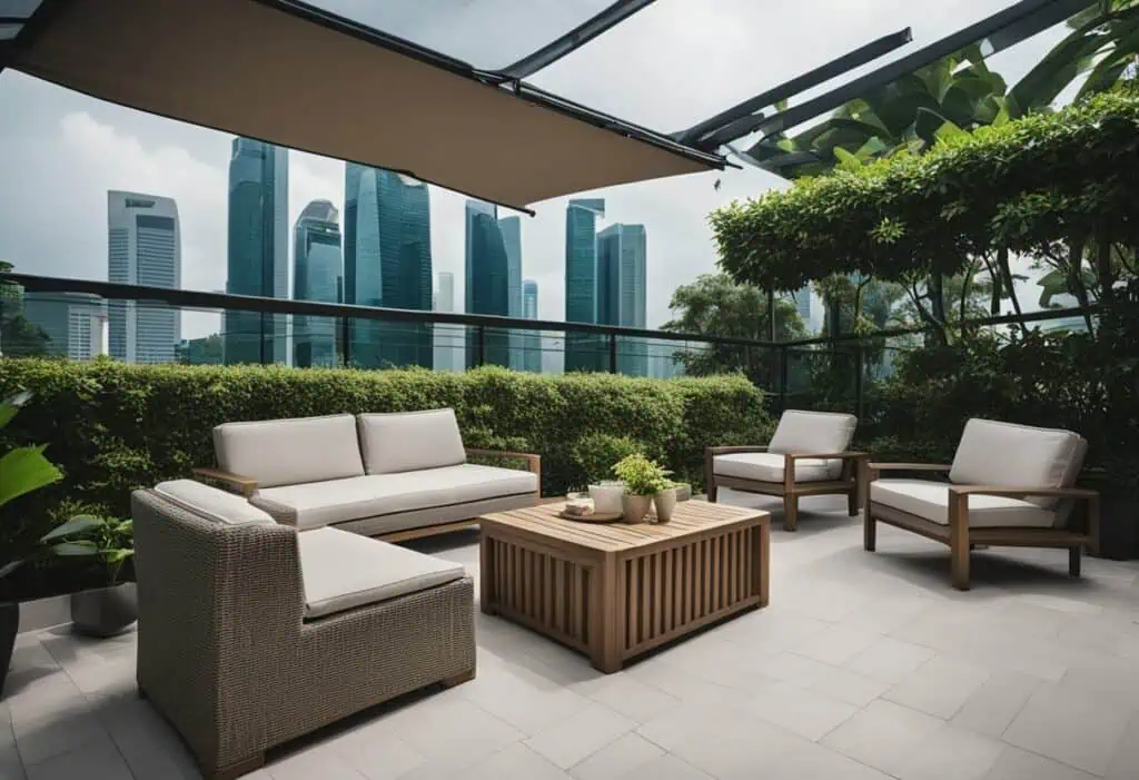 Outdoor furniture cover Singapore: Protect your garden furniture with style and durability.
