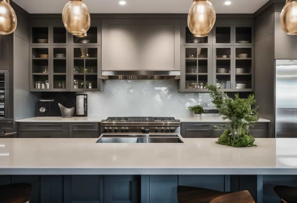 parallel counter kitchen designs