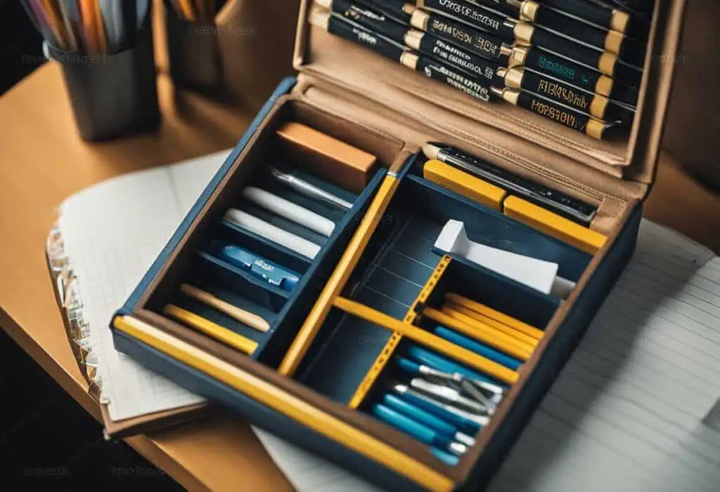 pencil box interior design