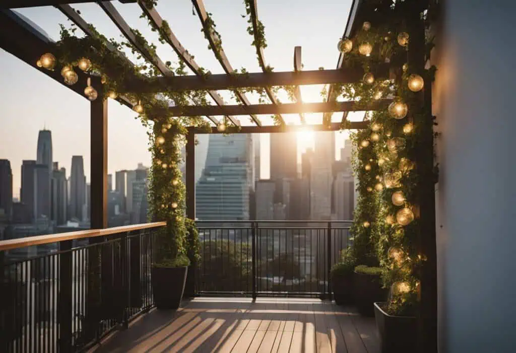 pergola design for balcony