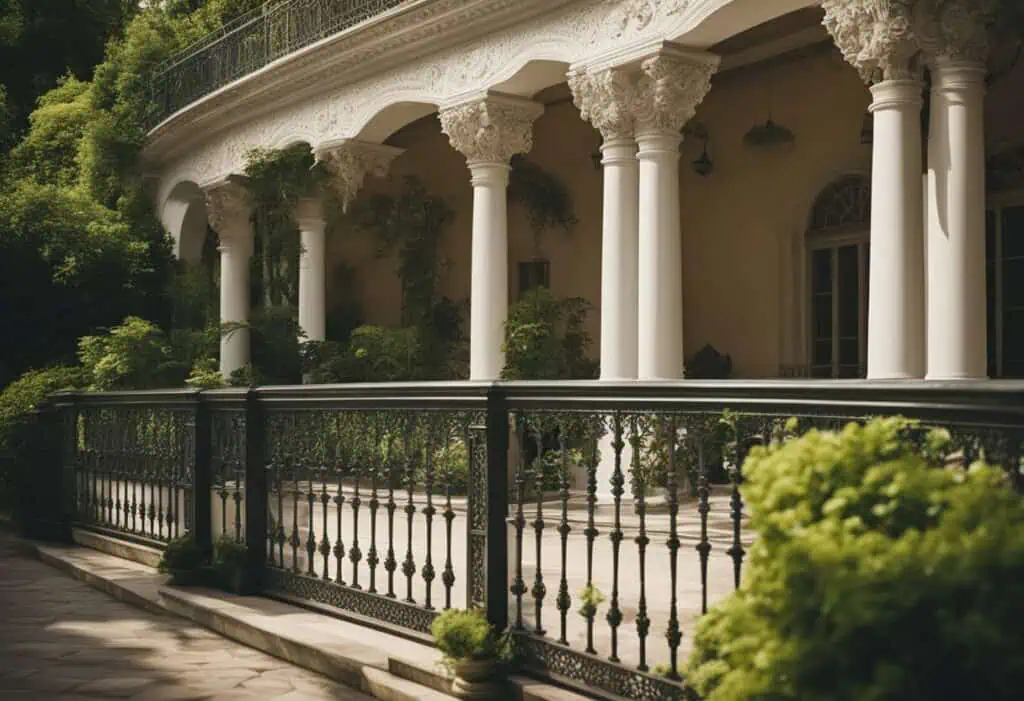 portico balcony design