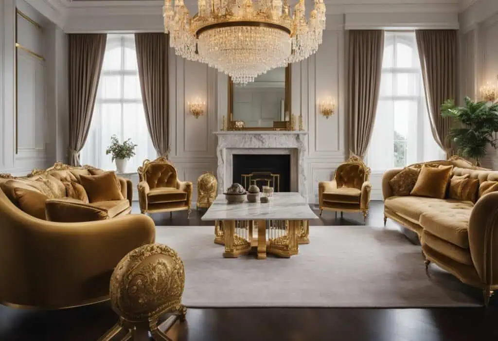posh living interior design