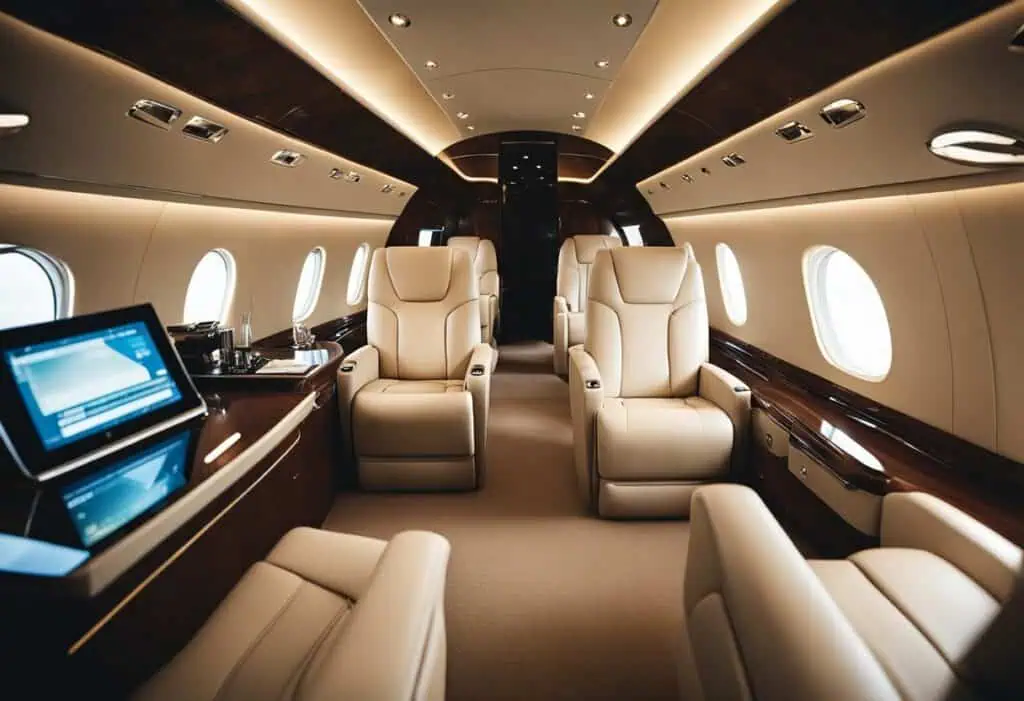 private jet interior designers