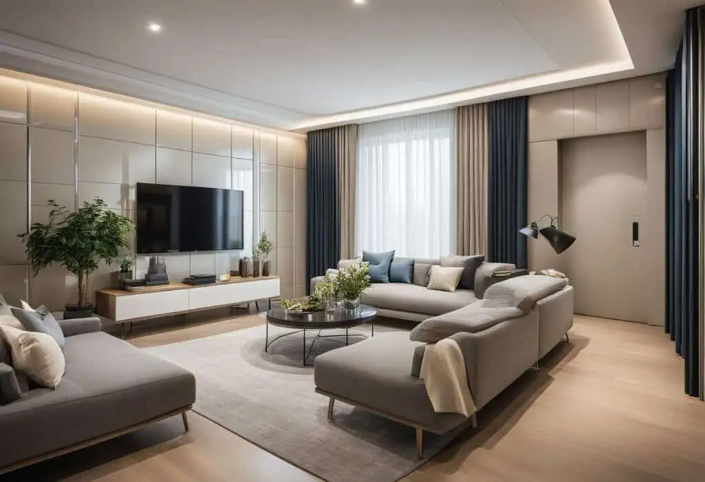 pvc wall panels designs for living room