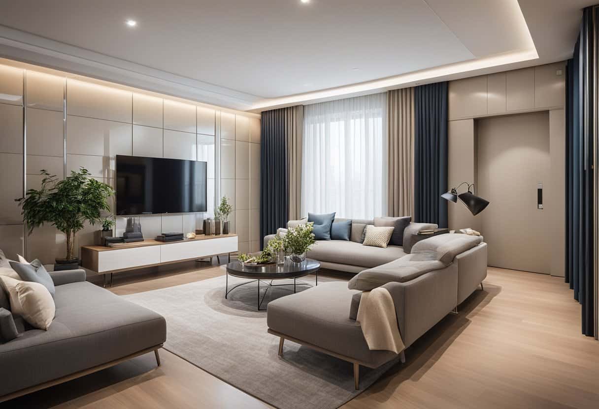 Elegant PVC Wall Panel Designs for Living Rooms